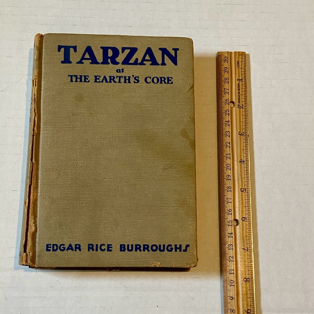 Tarzan at the Earths Core by Edgar Rice Burroughs Hardcover Book published 1930